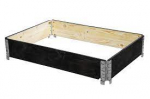 Peenrakast Upyard Classic, 120 cm x 80 cm x 19.5 cm