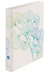 Registraator-mapp Herlitz Greenline Ginkgo, 3.5 cm, A4 Valge/Roheline