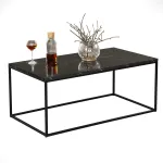 Kohvilaud Kalune Design Cosco, must v., 95 cm x 55 cm x 43 cm