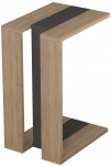 Kohvilaud Kalune Design Muju, antratsiit v./tamm v., 40 cm x 30 cm x 57 cm