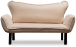 Diivanvoodi Hanah Home Chatto, kreemjasvalge, 140 x 65 cm x 70 cm