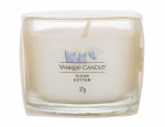 K&uuml;&uuml;nal, l&otilde;hna Yankee Candle Clean Cotton, 7 - 10 h, 37 g, Valge