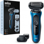 Habemeraseerija Braun Series 6 60-B1500s 61-B1500s, li-ion, sinine v./must v.