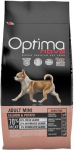 Kuiv koeratoit Optima Nova Adult Mini GF Salmon & Potato, l&otilde;he/kartul, 8 kg
