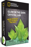 Kristallide kasvatamise komplekt National Geographic Glow In Dark Crystal Green, roheline v.