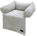 Loomavoodi Designed by Lotte Bench Cushion Ribbed 715272, helehall v., 50 cm x 50 cm