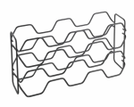 Pudeliriiul Metaltex Hexagpn Lava, 48 cm x 12 cm x 22 cm, metall, h&otilde;be