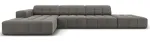 Nurgadiivan Micadoni Home Jennifer Velvet, helehall v., vasak, 341 x 166 cm x 70 cm