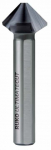 Avardamise otsik Ruko Ultimatecut DIN335 Type C RUnaTEC 102767P, teras/roostevaba teras/plast, hss, tri-flat, 6.3 mm x 4.5 cm
