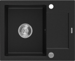 K&ouml;&ouml;givalamu Mexen Enzo, graniit, 57.6 cm x 46.5 cm x 16.4 cm, must/kroom