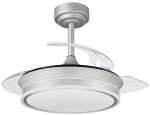 Laeventilaator koos lambiga CristalRecord Moss Mini CCT, 46 W, 1 tk