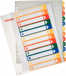 Vaheleht Esselte Project, A4, 12 tk, dokumentidele Mitmev&auml;rviline