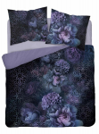 Voodipesukomplekt Holland SJC-220, sinine v./must v./violetne v., 70 x 80 cm, 160 x 200 cm
