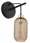 Valgusti seinale TK Lighting Pescara, E27, 1 x 15 W, must v.