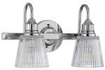 Valgusti seinale Elstead Lighting Addison, G9, 3000 &deg;K, 2 x 3 W, l&auml;bipaistev v., 40.6 x 19.6 cm