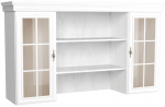 Vitriinkapp Gala Meble Kora KN5, valge, 40 cm x 168 cm x 97 cm