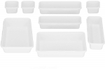 S&ouml;&ouml;giriistade alus Springos, 23.5 cm x 16 cm x 4.5 cm, pol&uuml;prop&uuml;leen (pp), valge v.