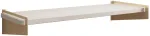 Seinariiul ADRK Ovo, kuldne v./valge v., 10 cm x 23.5 cm x 60 cm