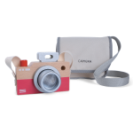 Arendav m&auml;ng, koos tarvikutega, kaamera Gerardo's Toys, 8 cm, pruun/punane