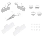 Laekarniisi tarvikute komplekt Karpol PVC III 2,2 m, valge v.