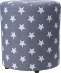 Tumba Home Styling Collection Stars, valge v./hall v., 30 cm x 30 cm x 32 cm