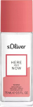 Deodorant naistele S.Oliver Here & Now, 75 ml