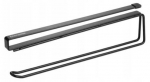 K&ouml;&ouml;gir&auml;tikute hoidik Tescoma, 31 cm x 1.5 cm x 9.5 cm, pol&uuml;vin&uuml;&uuml;lkloriid (pvc)/metall, must v.