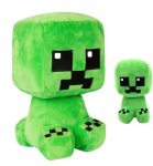 Pehme m&auml;nguasi Minecraft Creeper III, roheline v., 22 cm
