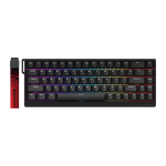Juhtmega m&auml;nguklaviatuur FGG Madlions MAD68 HE RGB FGG-MAD68-HE-RGB-BLACK, Inglise (US), must v.
