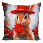 J&otilde;ulu dekoratiivne padjakate JCLA-101, punane/oranž, 40 cm x 40 cm