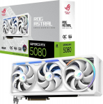 Videokaart Asus ROG Astral GeForce RTX 5080 White OC, 16 GB, GDDR7