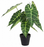 Kunsttaim potis, roheline, 38 cm