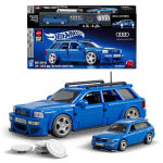 Konstruktor, auto Mattel Hot Wheels Audi Avant RS2 JGR28, 253 tk, sinine v.