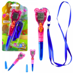 Elektrooniline m&auml;ng pliiats Lean Toys 168in1, 17 cm, universaalne, sinine/roosa