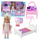 Nukk aksessuaaridega Lean Toys Ankiki Happy Time, 13 cm, mitmev&auml;rviline