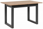 S&ouml;&ouml;gilaud pikendatav Denver, artisan oak, 120 - 160 cm x 80 cm x 75 cm