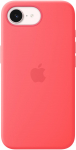 Telefoni &uuml;mbris Apple Silicone Case With MagSafe MHWH4ZM/A, iPhone 17e, bright guava v.
