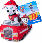 Pehme m&auml;nguasi koer Spin Master Paw Patrol Marshall, valge v./punane v., 22 cm