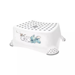 Laste WC aste Keeeper Tomek Stitch, pol&uuml;prop&uuml;leen (pp)/termoplastkumm (tpe), valge v., 14 cm x 40.5 cm x 28.5 cm