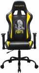M&auml;nguri tool Subsonic Iron Maiden Killers, 53 x 49 x 123 - 133 cm, must v./kollane v.
