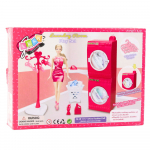 M&ouml;&ouml;bel, komplekt Lean Toys Laundry Room, roosa v.