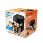 Kuuma&otilde;hufrit&uuml;&uuml;r Esperanza EKA005, h&otilde;be v./must v., 1600 W, 8 l (kahjustatud pakend)