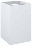 Vannitoa kapp pesukorviga Elita Look, valge v., 44.9 cm x 40 cm x 63.5 cm