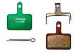 Piduriklotsid SwissStop BR-M525/575/486, metall, roheline v.