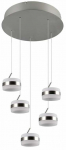 Valgusti lagi Trio Dios, LED, 2300 - 4000 &deg;K, 1 x 8 W, valge v./nikkel v.