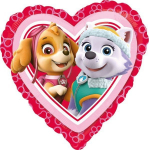 Fooliumist &otilde;hupall erikujuga Amscan Paw Patrol Sky And Everest, mitmev&auml;rviline
