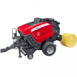 M&auml;nguhaagis Bruder Round Baler RB 4180, punane v./hall v.