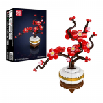 Konstruktor Mould King Botanical Plum Blossom 24120, 393 tk, mitmev&auml;rviline