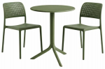 Aiam&ouml;&ouml;bli komplekt Bora Bistrot/Spritz, roheline v., 2 istekohta