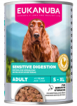 M&auml;rg koeratoit Eukanuba Adult Sensitive Digestion, kanaliha, 0.4 kg